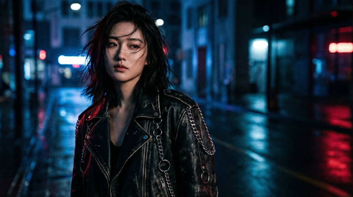 探花短视频《暗夜行者》赛博朋克风格