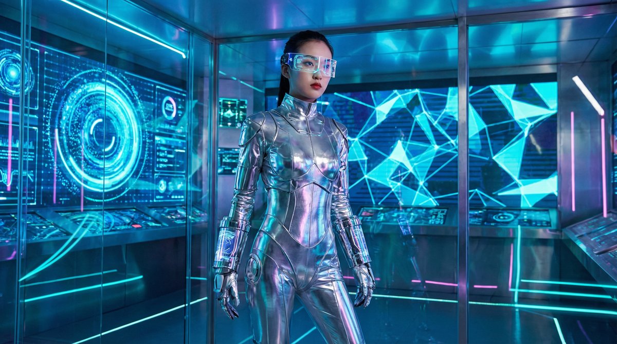 探花AI视频创作：科幻场景视频演示